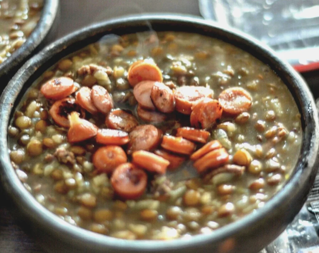 Lentejas con Chorizo